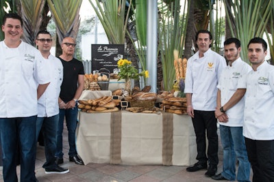 Guests at French Morning's Baguette Battle in Miami Beach could sample breads and pastries created by the 10 finalists.