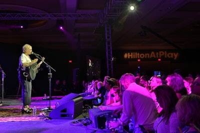 The 'Hilton at Play' concert series recently featured Elle King in concert at Diplomat Resort and Spa in Hollywood, Florida.