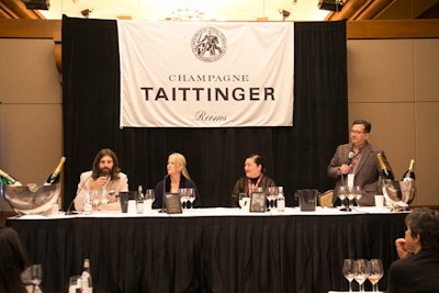 The Pebble Beach panel featured highly regarded wine experts, including Belinda Chang, Anthony Giglio, and Jordane Andrieu.