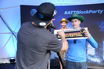 AT&T gave exclusive access to a handful of Snapchat and Vine influencers so they could share content from the brand’s Final Four activities with their followers. Fans could also create Vine videos with some of the influencers at AT&T’s “Vine Studio.”
