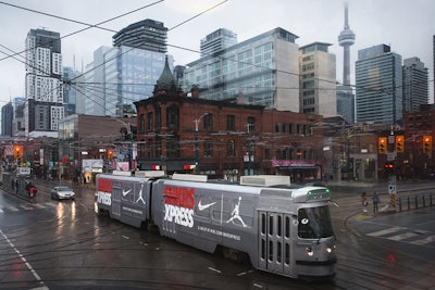 During the N.B.A. All-Star Game in Toronto in February, Nike embraced the city by taking over a Toronto Transit streetcar and turning it into a mobile store dubbed the Snkrs Xpress. The activation also popped up in Chicago, Los Angeles, and New York.