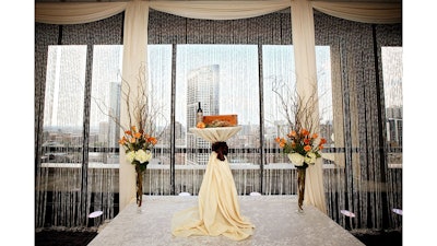 LaSalle Room wedding ceremony.