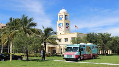 POPtruck catering at NBC.