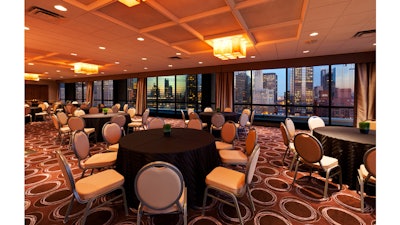 Reception in Wolf Point Ballroom.