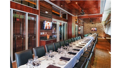 Private Dining Room: Rialto 2 accommodates up to 32 guests