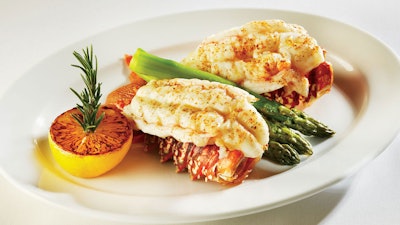 Twin Lobster Tails: Asparagus, Drawn Butter