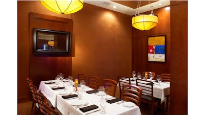 Private Dining Room: Prime Room 1 accommodates up to 20 guests