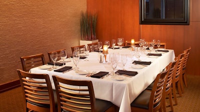 Private Dining Room: The Prime Room 1 accommodates up to 10 guests