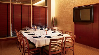 Private Dining Room: The Prime Room 2 accommodates up to 12 guests