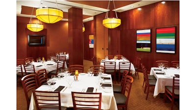 Private Dining Room: Prime Rooms 1&2 combined accommodates up to 52 guests