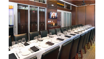 Private Dining Room: Rialto 1&2 combined accommodates up to 64 guests as one room
