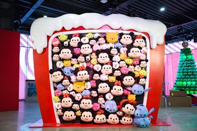 In December, the brand hosted a holiday event called “Target Wonderland” in New York. The whimsical activation featured a photo experience composed of Disney’s Tsum Tsum characters.
