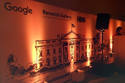 Google, HBO, and the Renwick Gallery's White House Correspondents’ Party
