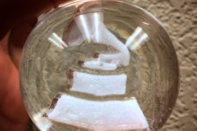 Ice Bulb created a cube with a Grammys logo for this year’s awards.