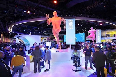 Intel worked with design agency the Taylor Group to create larger-than-life statues to represent the company’s four key passion points at this year’s C.E.S. in Las Vegas.