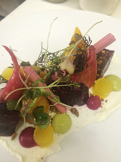 Beet salad from Barolo Grill