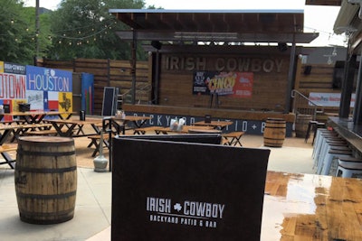 6. Irish Cowboy Backyard Patio & Grill