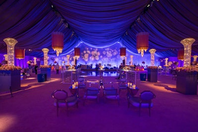 For the San Francisco Symphony’s 2014 gala, Got Light created champagne-inspired lighting.