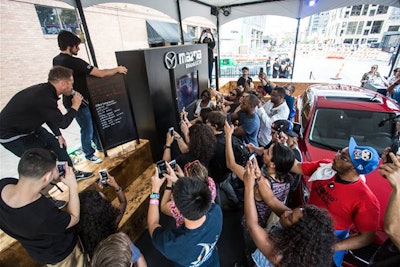 Visionary helped Mazda create custom build-outs for its South by Southwest sponsorship in 2015.