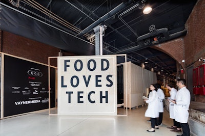 The inaugural Food Loves Tech expo was sponsored by Audi, which activated an innovation lounge that featured multiple interactive sound and food experiences each day. The automobile brand also hosted a V.I.P. opening night reception and an experiential dinner.