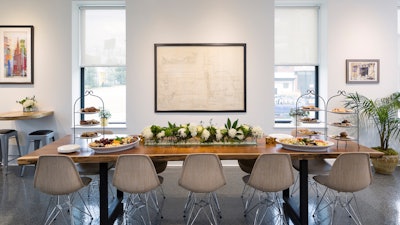 Beautiful buffet.