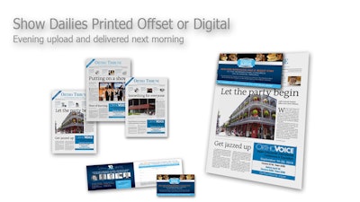 Show dailies are fast-paced with multiple printing complexities and overnight printing and delivery deadlines.