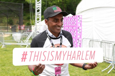 Harlem Park to Park, a neighborhood organization committed to cultural preservation, small business, and community development in Central Harlem, asked guests to share why they love the neighborhood using the hashtag #thisismyharlem. Festival co-founder chef Marcus Samuelsson also participated.