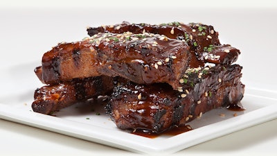 Rib appetizer.