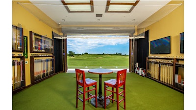 Mistwood Golf Club's fitting room