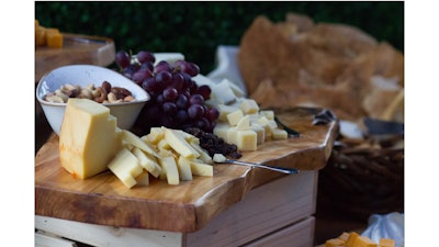 Mistwood Golf Club's artisinal cheese board
