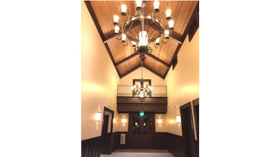 Mistwood Golf Club's Great Hall entryway