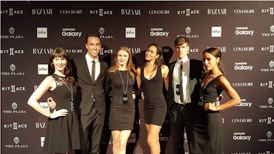 A Samsung event with Harpers Bazaar