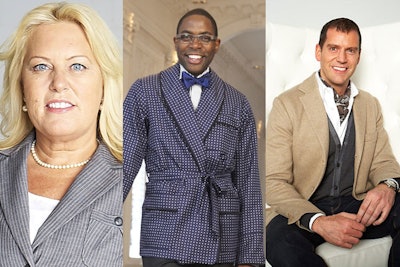 (Pictured, left to right): Gillian Hoff, André Wells, Tom Kehoe