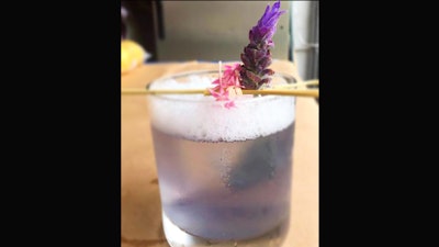 Did you ever have a garden in your cocktail?