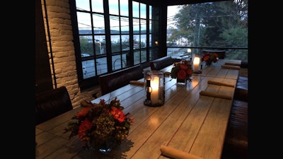 The Porch Room view of the Potomac River.