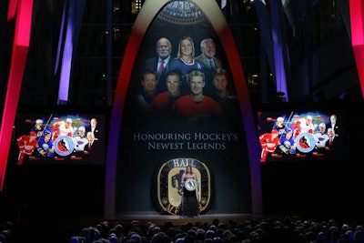 7. Hockey Hall of Fame Induction Ceremony