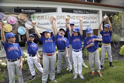 Andover Town Market in Massachusetts held a grand-opening celebration June 4 that doubled as an ice cream fund-raiser for the local Little League. The event attracted more than 700 Little Leaguers and raised about $2,000.