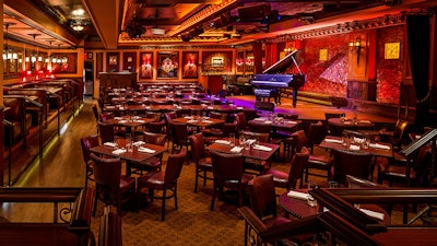 Feinstein's/54 Below dining room and stage