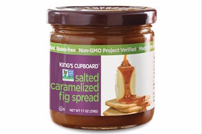 In the Condiment category, the winner was a non-G.M.O. salted caramelized fig spread from King's Cupboard.
