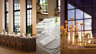 Daylight or dusk, presentation or ceremony—Creative Edge Parties and West Edge are aligned and able to formulate any experience.
