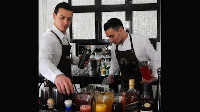 Our mixologists at work