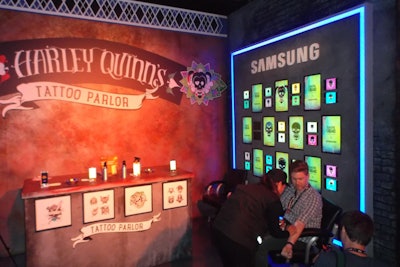 Samsung Experience's 'Suicide Squad' Activation