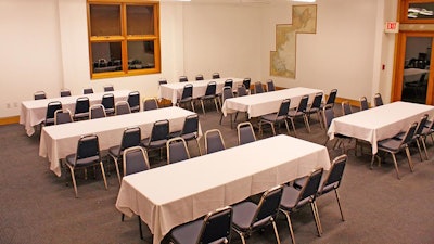 Indoor conference space