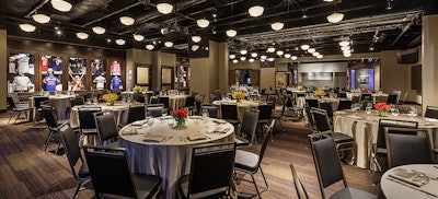 World-class service and renowned catering is provided by Harry Caray’s Catering and Events.