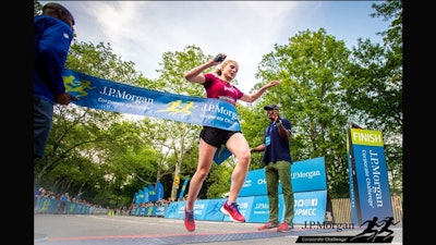 Apparel and signage for JP Morgan’s 5K Corporate Challenge