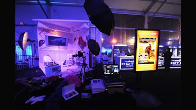 Rolling Stone’s Living Like A Rock Star Photo Op at the Bud Light Hotel in New Orleans.