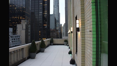 Venue57 - an #AESNYC venue - 50-foot wide terrace