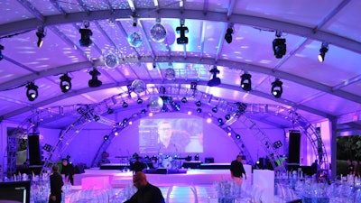 Audio, lighting, and projection for your private event
