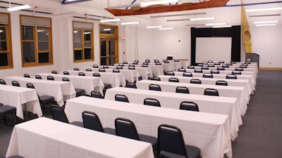 Indoor conference space
