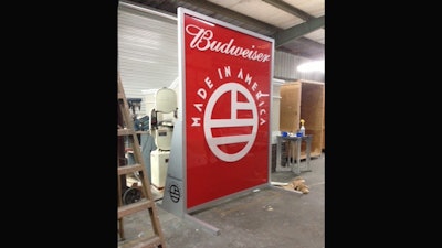 Big Shoulder’s called on TOAST to produce these Budweiser Signs for a Multi-City Tour.